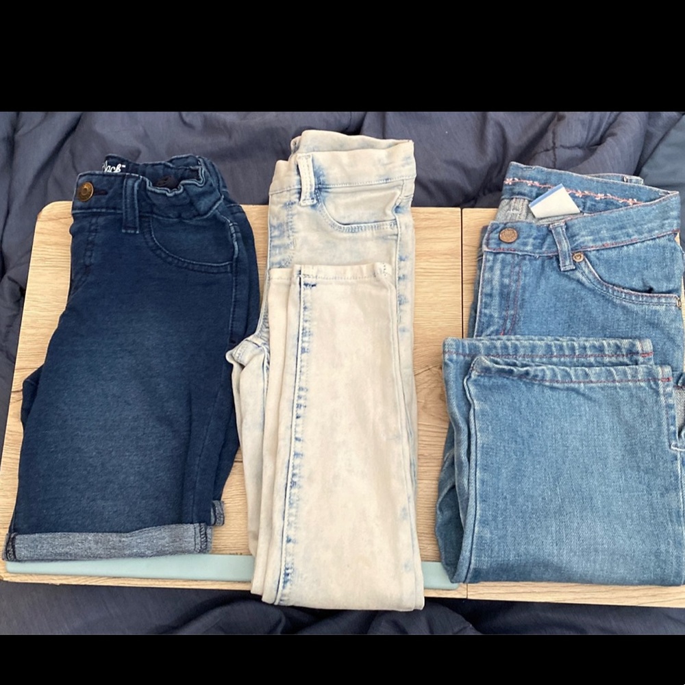 Kid’s sz. 6 shorts/jeggings lot